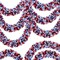50FT 4th of July Garland Red White and Blue Patriotic Tinsel Garland for Indoor Outdoor Party Celebration Holiday Red White and Blue Memorial Day Independence Day 4th of July Decorations